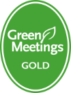 Green Meetings Gold logo